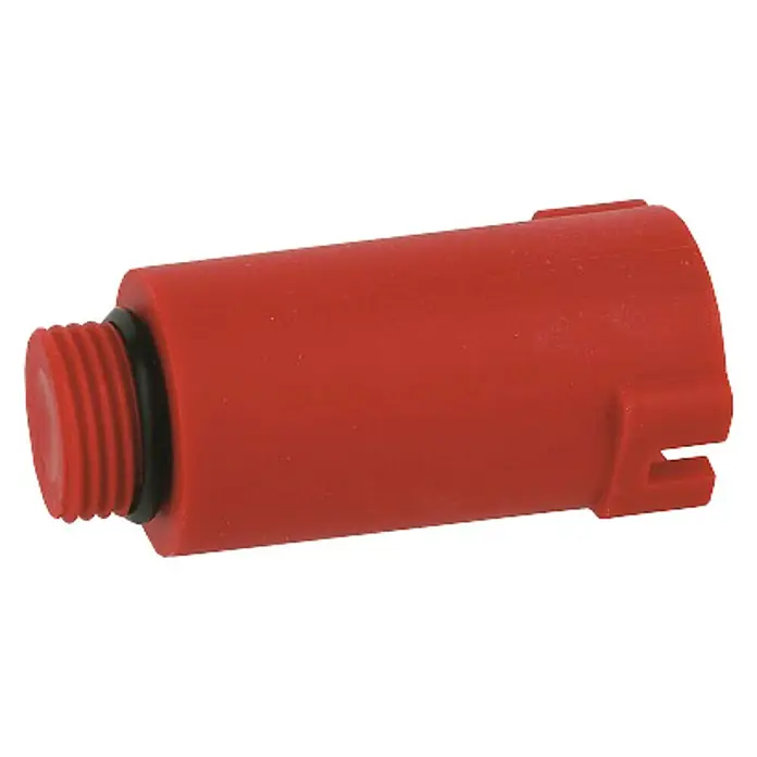 Kirchhoff Baustopfen - ½″, Rot