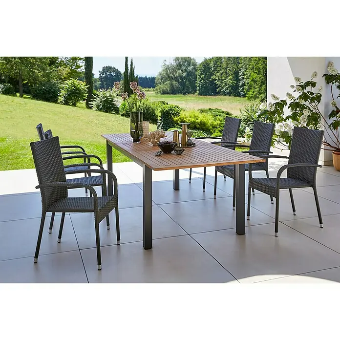 Sunfun Carina Gartentisch - L x B: 180 x 100 cm
