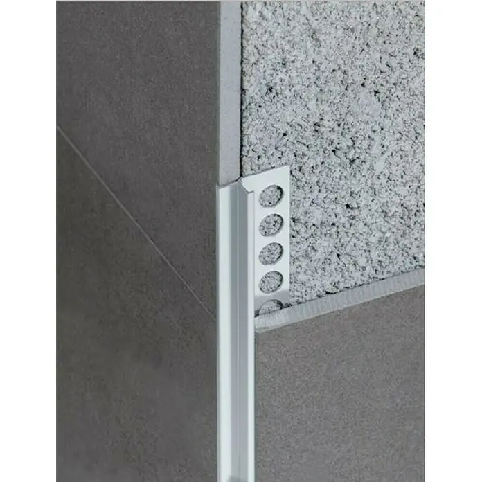 Cantonera Eurocanto 150A - 2,5 m x 12 mm x 12 mm, Plateado, Brillante