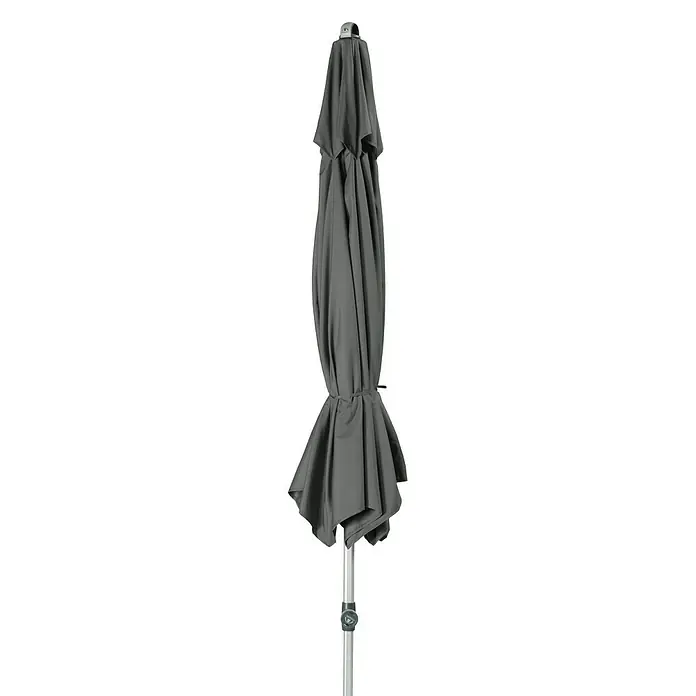Doppler Expert Kurbelschirm Auto Tilt - Anthrazit, Durchmesser: 320 cm - Vorderansicht