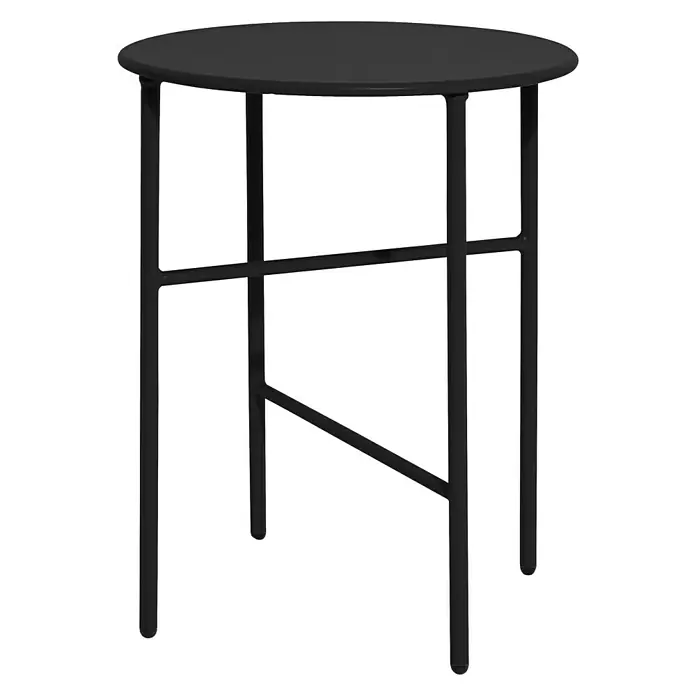 Envy Gartentisch Pesetos - Ø x H: 40 x 50 cm, Schwarz