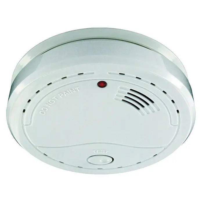 Smartwares Detektor plina - Promjer: 11 cm, Vrijeme rada baterije: 1 godina, Jačina alarmnog signala: 85 dB - Pogled sprijeda