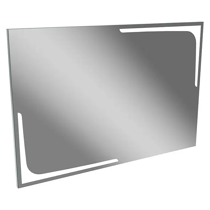 Camargue LED-Lichtspiegel Stella Style - 120 x 80 cm, Mit Kippschalter - Linke Seitenansicht