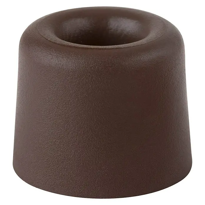 Türstopper schraubbar - Ø x H: 25 x 29 mm, Braun - Rechte Seitenansicht
