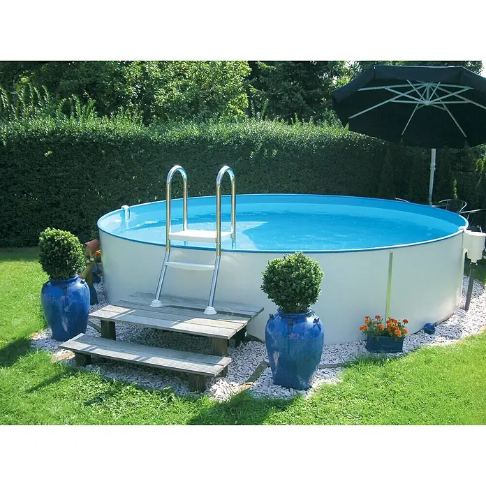 myPool Premium Pool-Set Rundbecken - Ø x H: 300 x 120 cm, 8 m³ - Vorderansicht