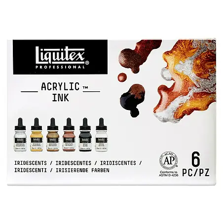 Liquitex Professional Zeichentinten-Set Metallic