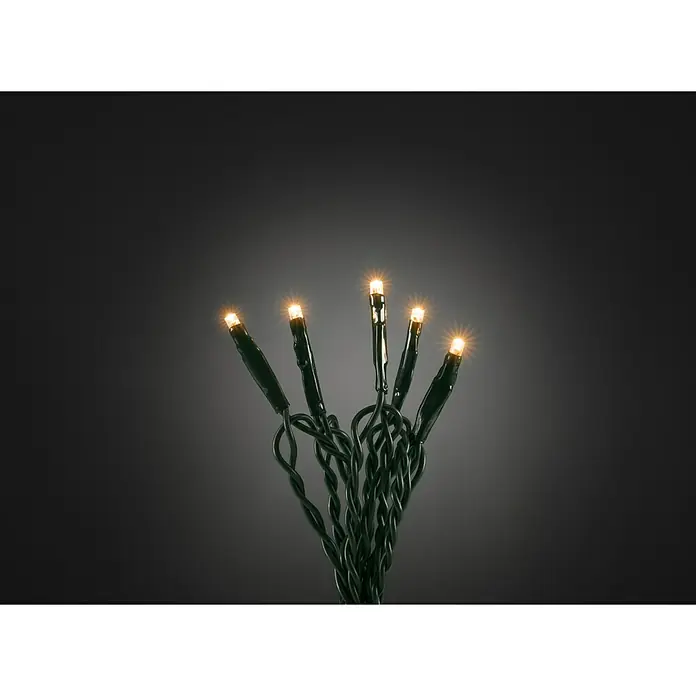 Konstsmide Led-feestverlichting Micro-led - Binnen, 100 lampen, Kabellengte: 6,93 m, Lichtkleur: Barnsteen