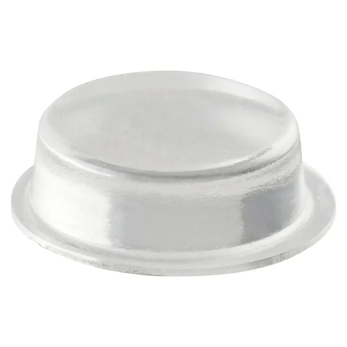 Türpuffer rund, 3 Stk., selbstkebend - Ø x H: 20 x 6 mm, Transparent, Inhalt: 3 Stk. - Rechte Seitenansicht