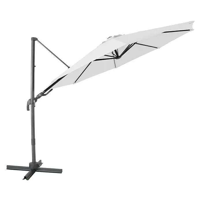 Sunfun Schirmbezug Capri - Natur, Passend für: Sunfun Ampelschirmgestell Capri Ø 300 cm