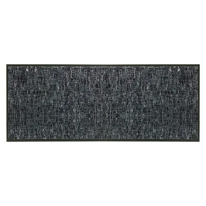 SCHÖNER WOHNEN-Kollektion Sauberlaufmatte Gitter - Anthrazit/Grau, 150 x 67 cm, 100 % Polyamid - Ansicht von oben
