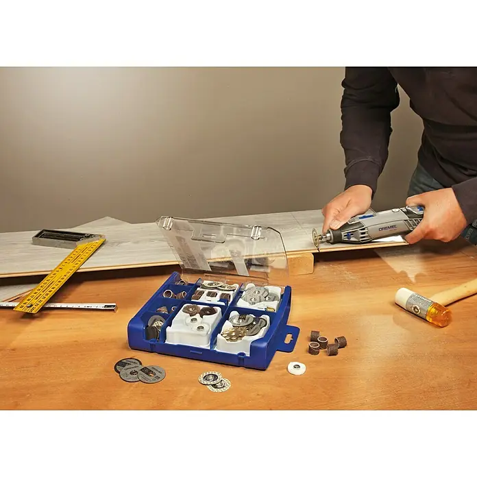 Dremel Multifunktionswerkzeug-Zubehör 725 - 70 -tlg. - Anwendungsbeispiel