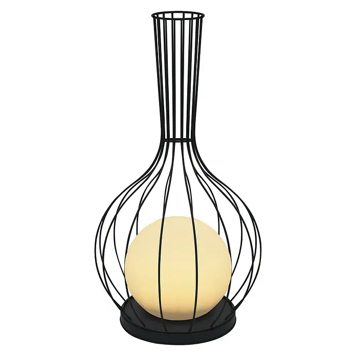 Tween Light LED-Dekoleuchte Isola - Batteriebetrieben, Schwarz, Ø x H: 39 x 72 cm