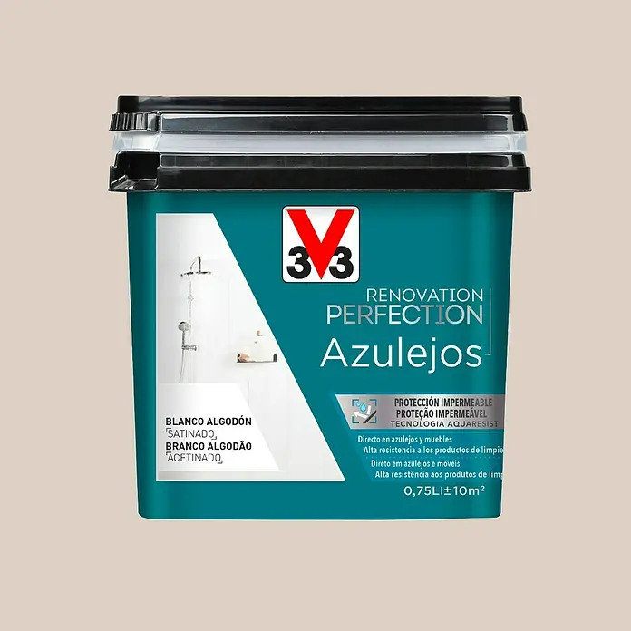 V33 Esmalte para azulejos Renovation Perfection - 750 ml, Satinado