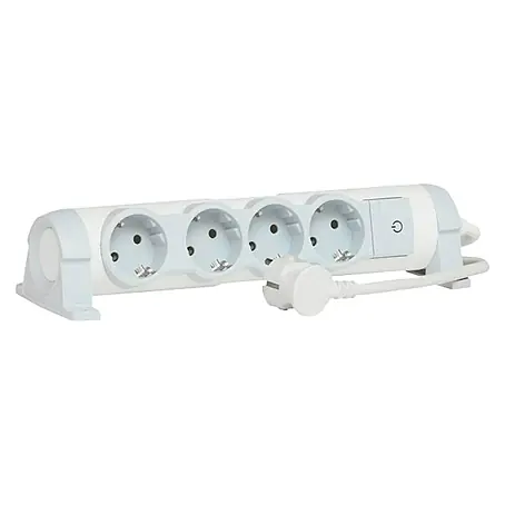 Legrand  Base de enchufe múltiple Confort giratoria