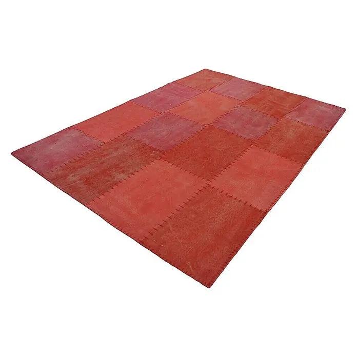 Kayoom Flachgewebeteppich Lyrical 110 - Rot, 150 x 80 cm, 100 % Baumwolle - Stimmungsaufnahme