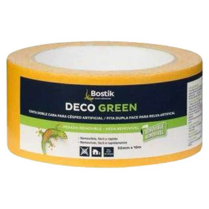 Bostik Cinta de doble cara Deco green - 10 m x 5 cm