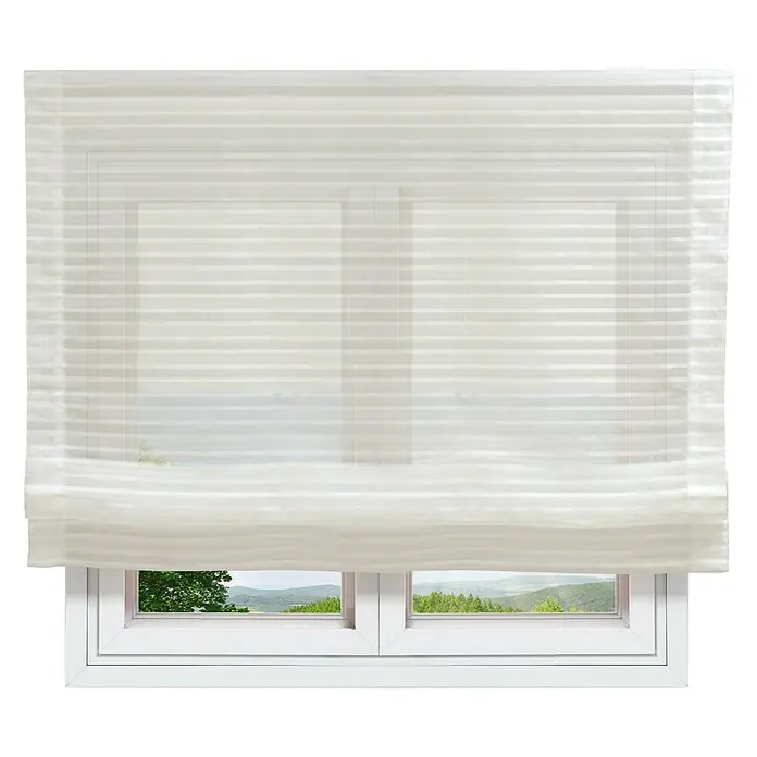 Estor plegable Charme - An x Al: 90 x 175 cm, Blanco