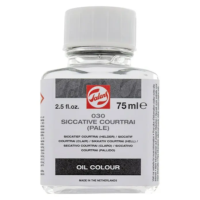 Talens Medium para pintar Secativo Courtrai - Incoloro, 75 ml