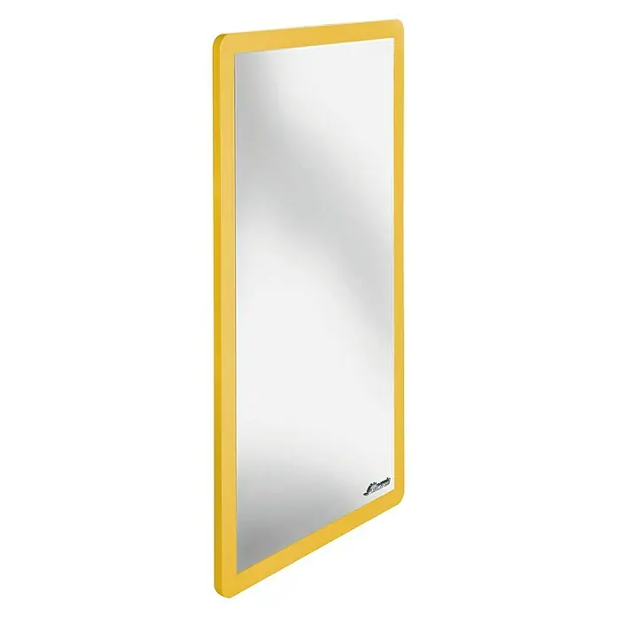 Phönix Miami Wandspiegel - L x B x H: 110 x 2,2 x 55 cm, Gelb - Linke Seitenansicht