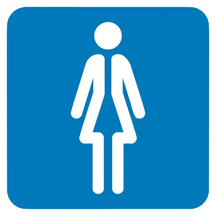 Cartel - Azul/Blanco, Señoras