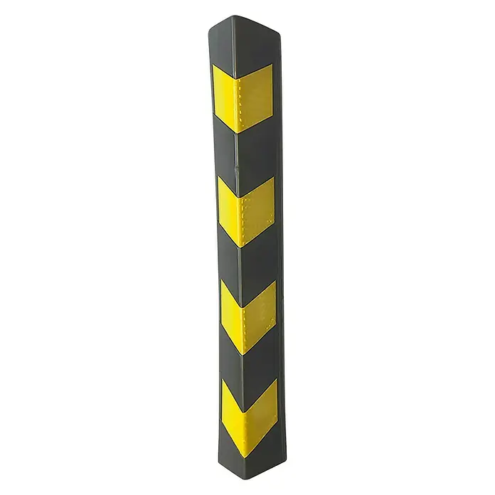 Banda de gomaespuma para esquinas - L x An: 80 x 10 cm, Amarillo/Negro