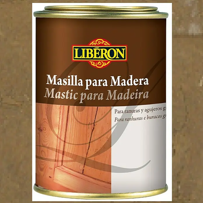 Libéron Masilla para madera - Roble oscuro, 200 ml