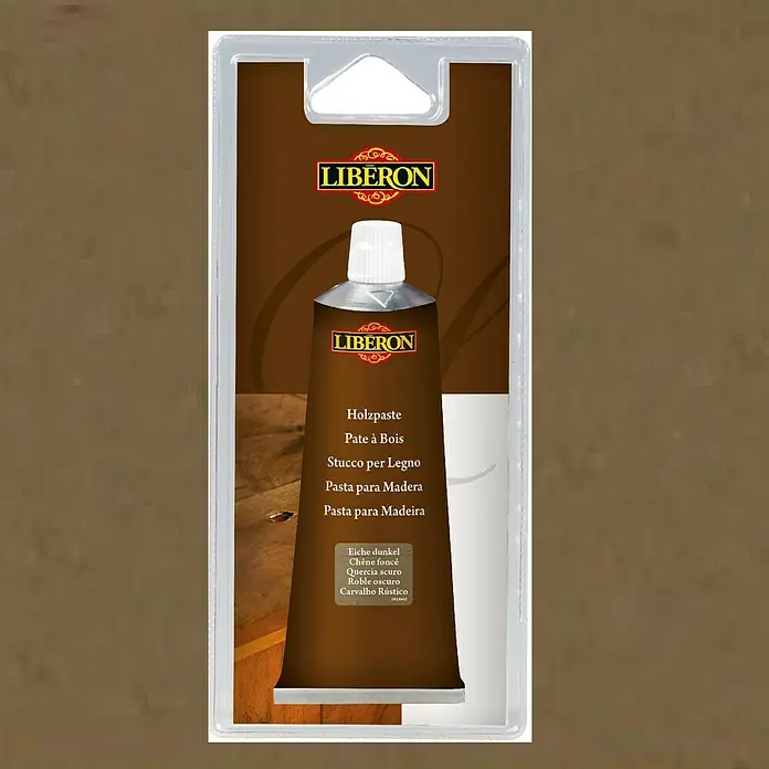 Libéron Pasta para madera - Roble oscuro, 80 ml