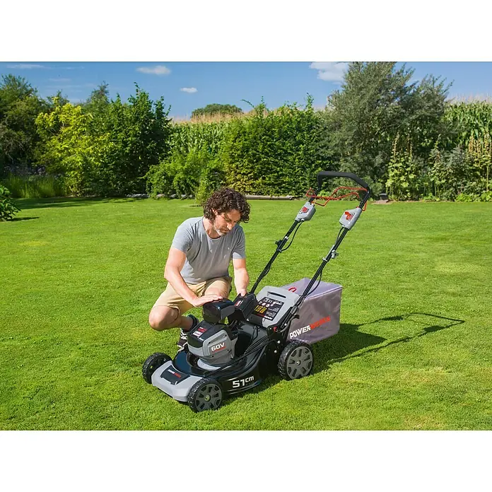 Powerworks Akumulatorska kosilica PD60LM51SPK4 - 60 V, Litij-ionska, 4 Ah, 1 baterija, Širina reza: 51 cm