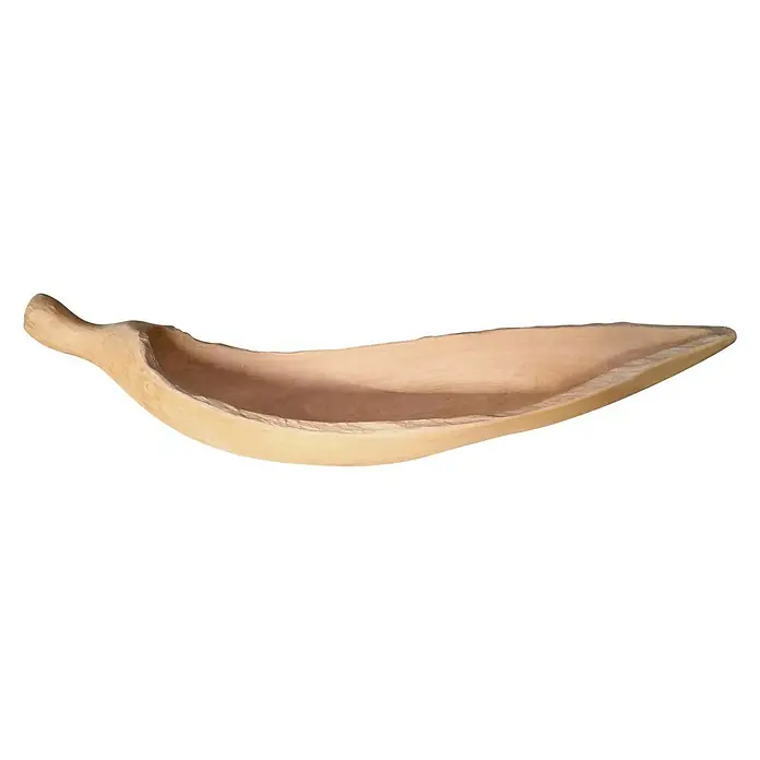 Bandeja de teca - L x An x Al: 64 x 17 x 12 cm, Teca