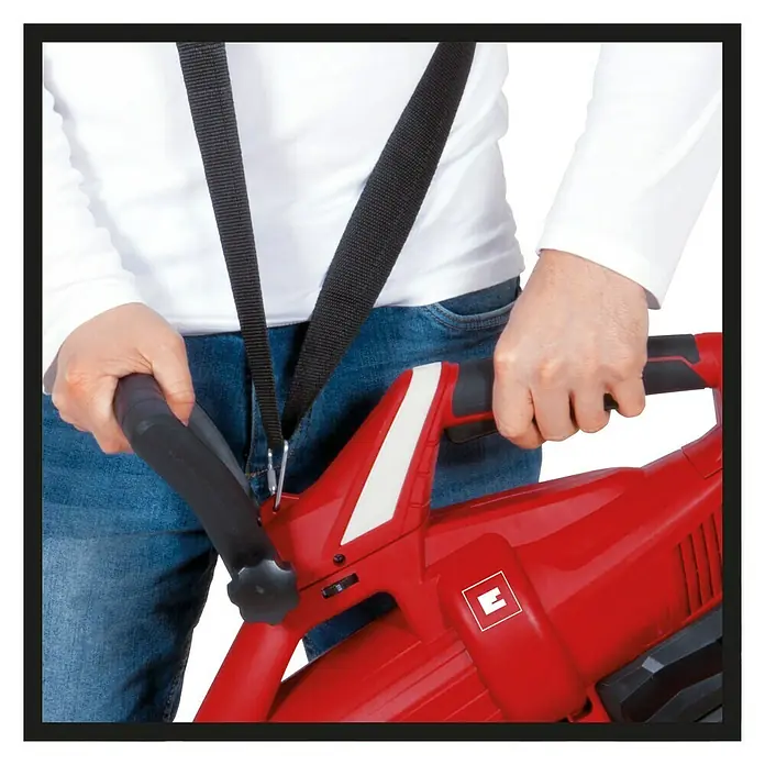 Einhell Power X-Change Akku-Laubsauger GE-CL 36 Li E-Solo - Ohne Akku, Blasgeschwindigkeit: 210 km/h - Detailaufnahme