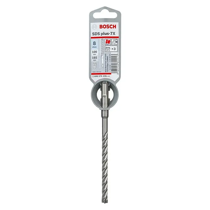 Bosch Professional Svrdlo za beton SDS-Plus - Promjer: 8 mm, Duljina: 165 mm - Pogled odozdo