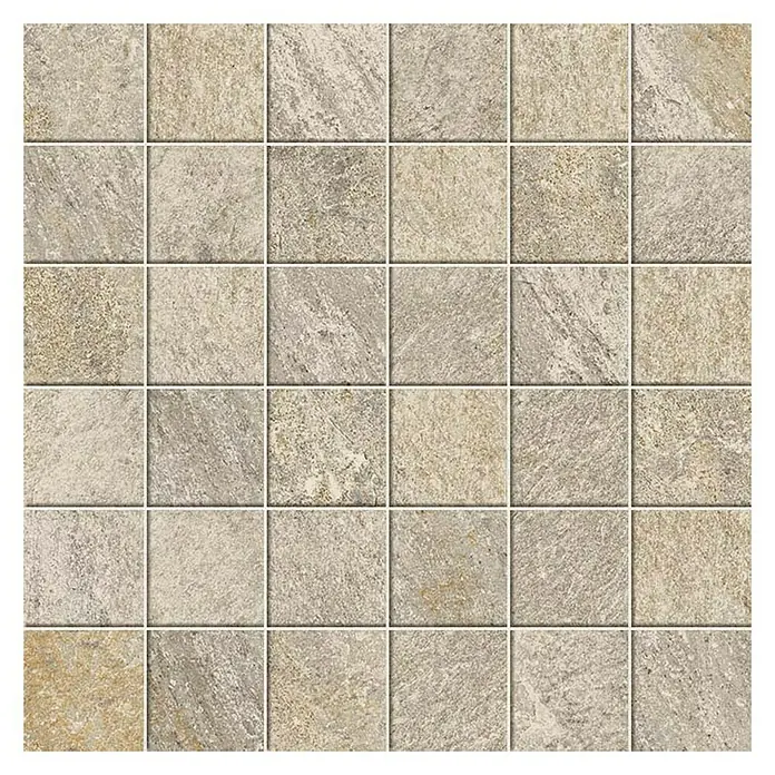 Atlas Concorde Mozaik pločica Regent Ivory - 30 x 30 cm, Bež-smeđe boje, Mat - Pogled sprijeda