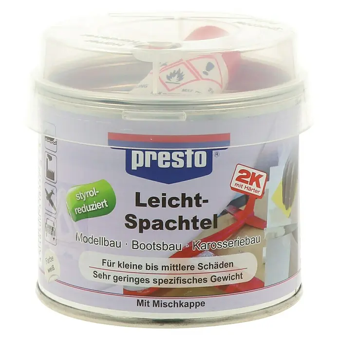 Presto Leichtspachtel - 125 g - Vorderansicht