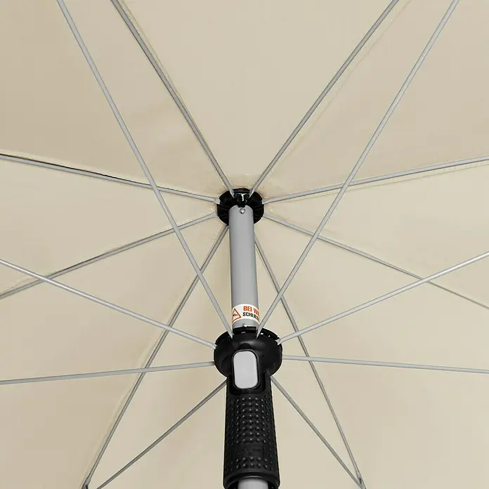 Doppler Active Sonnenschirm - Natur, 200 cm - Ansicht von unten