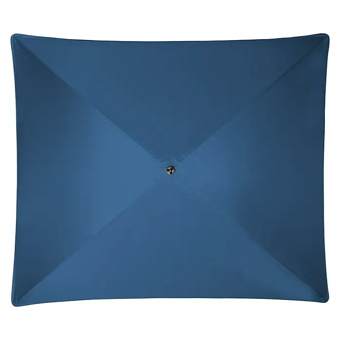 Doppler Sonnenschirm Sunline Waterproof - Dunkelblau, 230 x 190 cm - Ansicht von oben