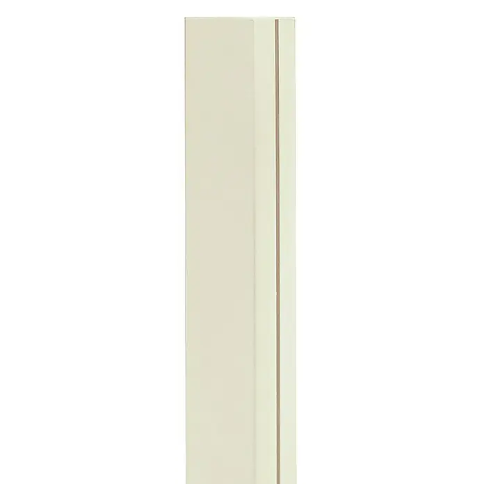 Nortene Poste para cercado Alupost - Altura: 1,975 m, Blanco, Aluminio