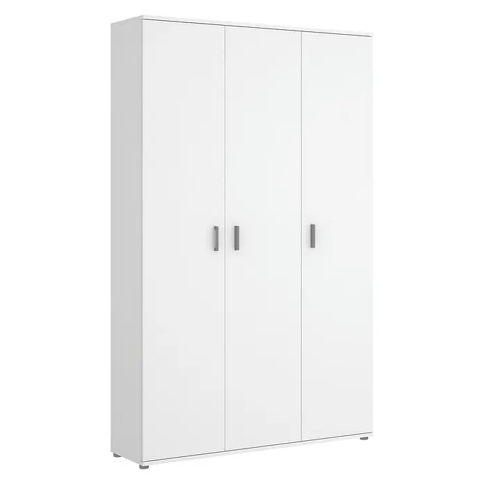 Armario multiuso Fit - L x An x Al: 35 x 116 x 190 cm, Blanco