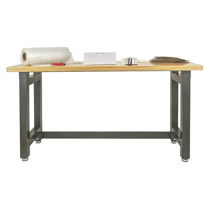 Wisent Banco de trabajo - L x An x Al: 182,5 x 63 x 96 cm, Capacidad de carga: 450 kg - Producto en uso