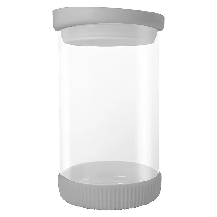 Jocca Bote de cocina M - L x An x Al: 10,8 x 10,8 x 16 cm, Vidrio, Transparente