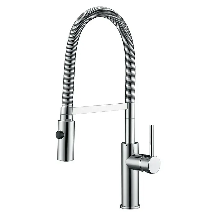 Imex Grifo de cocina Torino - Cromo, Brillante, Grifo extraíble