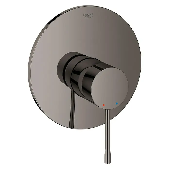 Grohe Essence UP-Brausearmatur - Hard Graphite, Glänzend - Vorderansicht
