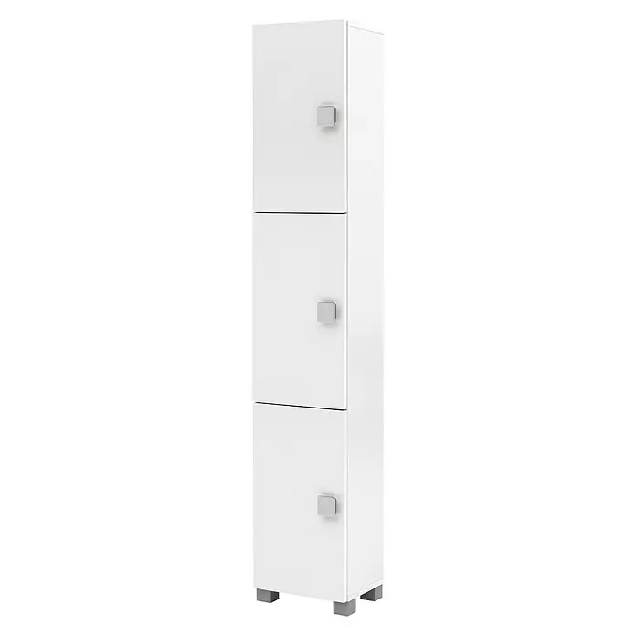 Schildmeyer Edia Hochschrank - 30 x 23 x 168 cm, Weiß - Rechte Seitenansicht