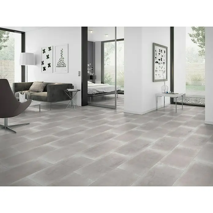 Classen Vinylboden GreenVinyl Light Stone - 638 x 310 x 4 mm, Fliesenoptik - Stimmungsaufnahme