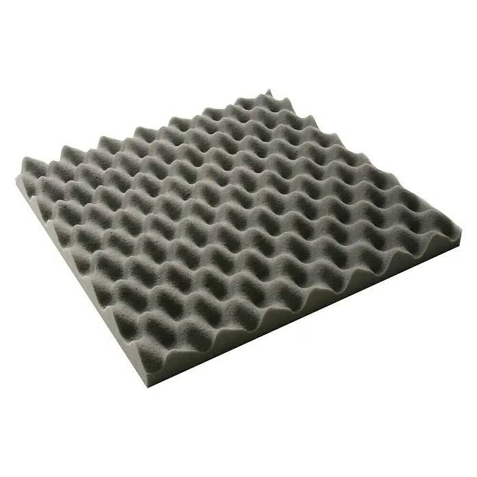Noppenschaum Akupur - 50 x 50 x 3 cm, PU-Schaum