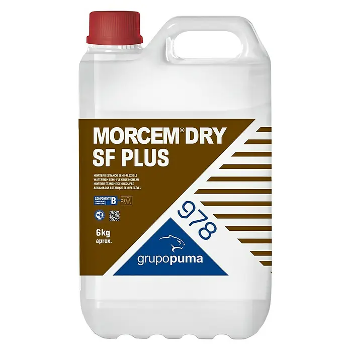 Grupo Puma Mortero de impermeabilización Morcem Dry SF Plus - Contenido: 20 kg