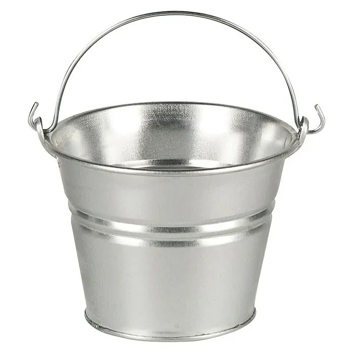 Pocinčana kanta - 0,5 l - Pogled sprijeda