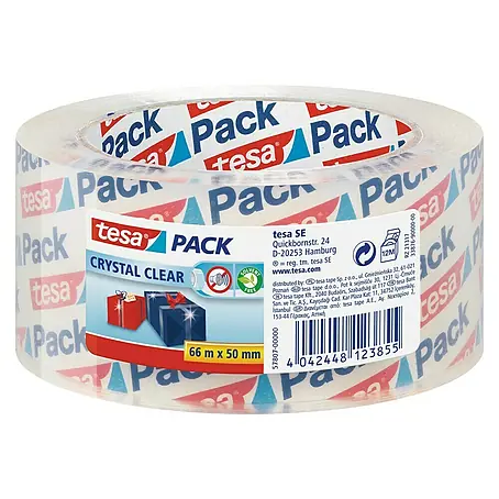 Tesa Pack Paketklebeband crystal clear