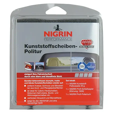 Nigrin Performance Kunststoffscheiben-Politur
