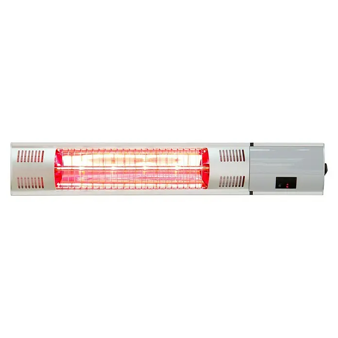Sunred Wandheizstrahler Wall - 2.000 W, Golden Tube - Vorderansicht