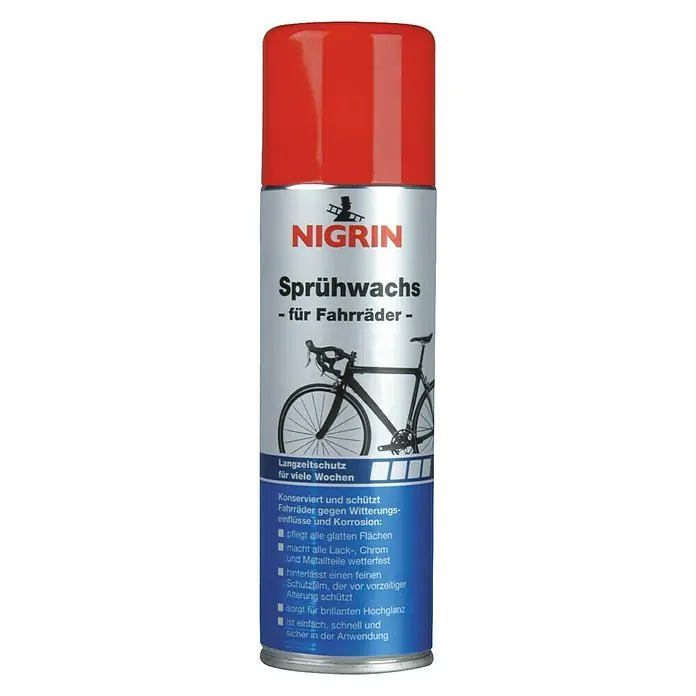 Nigrin Bike Line Sprühwachs - 300 ml - Vorderansicht